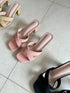 Women Casual Criss Cross Strap Heels
